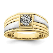 Afbeelding in Gallery-weergave laden, echte round diamant 1karaat watch vooraanzicht
