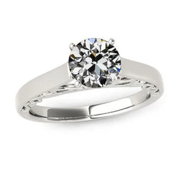Natuurlijke Diamanten Ring 2ct - Witgoud 14K