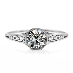 Natuurlijke Diamanten Ring 2ct - Witgoud 14K