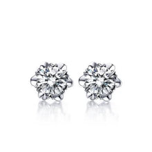Afbeelding in Gallery-weergave laden, GIA-gecertificeerd Echte Diamant Oorbel 1.75 Karaat
