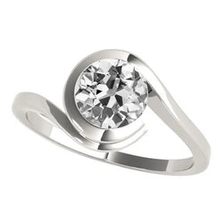 Natuurlijke Diamanten Ring 2.50ct - Witgoud 14K