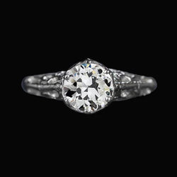 Natuurlijke Diamanten Ring 2.50ct - Witgoud 14K