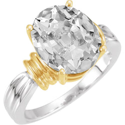 Luxueus Solitaire Verlovingsring met Antiek Cushion Briljant – 5