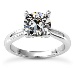 Natuurlijke Diamanten Ring 3ct - Witgoud 14K