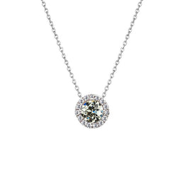 Hanger Halsketting 14K Witgoud met Fijne Diamant – 1,50 karaat