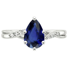 Afbeelding in Gallery-weergave laden, echte round diamant 4.50karaat ring profielweergave
