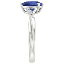 Afbeelding in Gallery-weergave laden, echte round diamant 4.50karaat ring op wit
