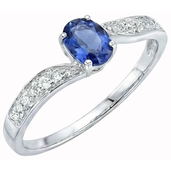 Echte Diamant Ring 1 Karaat