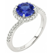 Afbeelding in Gallery-weergave laden, echte round diamant 2.50karaat ring close-up detail
