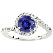 Afbeelding in Gallery-weergave laden, echte round diamant 2.50karaat ring zijaanzicht
