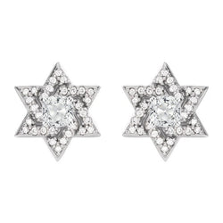 Ster Oorbellen – Diamant 5,25 karaat 14K Witgoud