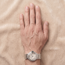 Afbeelding in Gallery-weergave laden, Sterling Silver Diamant Horloge – -karaat
