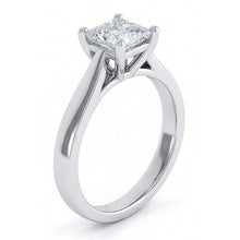 Afbeelding in Gallery-weergave laden, echte diamant 1.10karaat ring zijaanzicht
