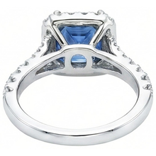 Afbeelding in Gallery-weergave laden, echte round diamant 3karaat ring profielweergave
