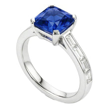 Afbeelding in Gallery-weergave laden, echte diamant 1.50karaat ring zijaanzicht

