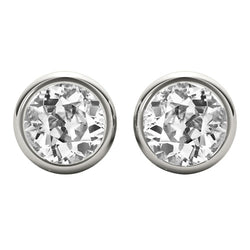 Geraffineerd Old Mine Slijpvorm Fijne Diamant Oorstekers – 3,50