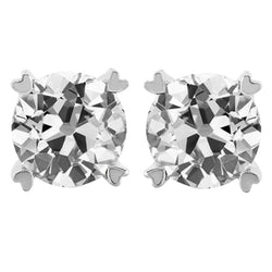 Briljant Oorhangers 6 karaat G/VS1 – 14K Witgoud