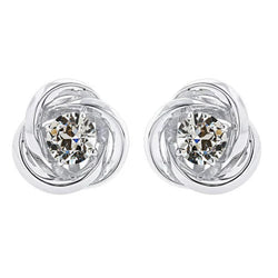 Handgemaakte Fijne Diamant Oorbellen 1 karaat – HarryChadEnt