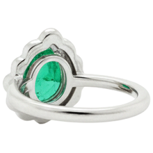 Afbeelding in Gallery-weergave laden, Handgemaakt Edelsteen Ring 1 karaat – bovenaanzicht

