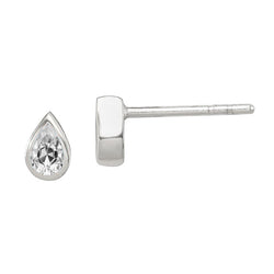 Fijne Diamant Oorstekers – 14K Witgoud 1 karaat