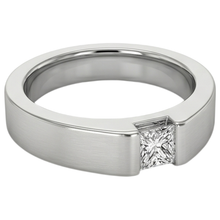 Afbeelding in Gallery-weergave laden, Tension Princess Echt Diamanten Jubileumring Witgoud 14K 0,75 Karaat
