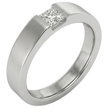 Afbeelding in Gallery-weergave laden, Tension Princess Echt Diamanten Jubileumring Witgoud 14K 0,75 Karaat
