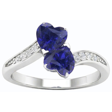 Afbeelding in Gallery-weergave laden, echte round diamant 3.50karaat ring zijaanzicht
