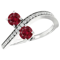Echte Robijn Ring 1.50 Karaat