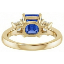 Afbeelding in Gallery-weergave laden, echte diamant 3karaat ring op wit
