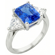 Afbeelding in Gallery-weergave laden, echte diamant 2.50karaat ring vooraanzicht

