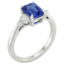 Afbeelding in Gallery-weergave laden, echte diamant 3.25karaat ring zijaanzicht
