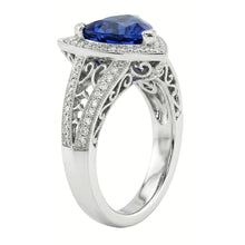 Afbeelding in Gallery-weergave laden, echte diamant 1.50karaat ring profielweergave
