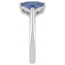 Afbeelding in Gallery-weergave laden, echte diamant 2karaat ring bovenaanzicht
