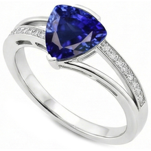 Afbeelding in Gallery-weergave laden, echte round diamant 2karaat ring close-up detail
