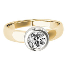 Afbeelding in Gallery-weergave laden, echte round diamant 1.50karaat watch zijaanzicht
