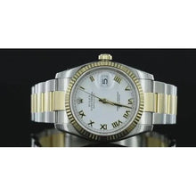Afbeelding in Gallery-weergave laden, Tweekleurige Oester-armband Rolex
