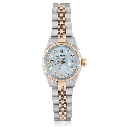 Tweekleurige jubileum Rolex datumjust