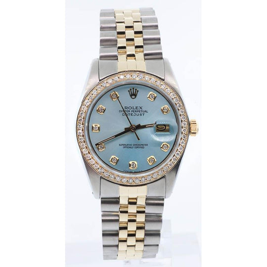Tweekleurige jubileum horloge Rolex