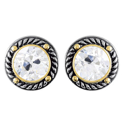 Fijne Diamant Antiek Cushion Oorstekers 5 karaat – 14 Karaat
