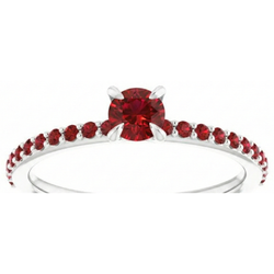 Echte Diamant Ring 0.95 Karaat