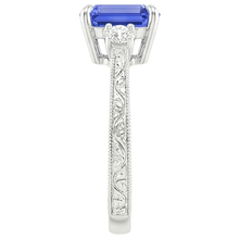 Afbeelding in Gallery-weergave laden, echte round diamant 3.50karaat ring op wit
