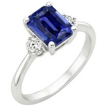 Afbeelding in Gallery-weergave laden, echte round diamant 3.50karaat ring close-up detail
