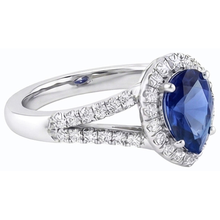 Afbeelding in Gallery-weergave laden, echte round diamant 3.50karaat ring op wit
