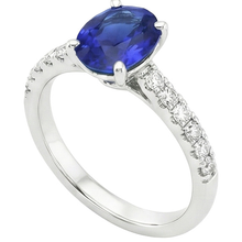 Afbeelding in Gallery-weergave laden, echte round diamant 4.25karaat ring close-up detail
