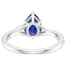 Afbeelding in Gallery-weergave laden, echte round diamant 3.25karaat ring close-up detail
