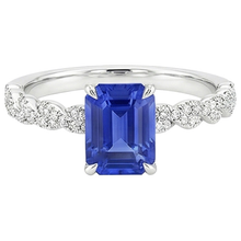 Afbeelding in Gallery-weergave laden, echte round diamant 4.50karaat ring op wit

