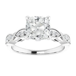 Natuurlijke Diamanten Ring 6.50ct - Witgoud 14K