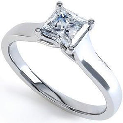 Vierkante Diamanten Ring