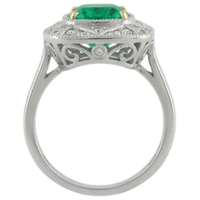 Afbeelding in Gallery-weergave laden, Designer Edelsteen Ring 3 karaat – bovenaanzicht
