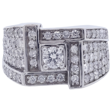 Afbeelding in Gallery-weergave laden, Vintage Look Herenring Ronde Echt Diamanten Sieraden 3 Karaat
